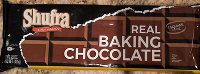 Real Baking Chocolate by Shufra - 70% chocolate bar