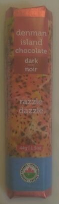 Razzle Dazzle Dark Chocolate by Denman Island Chocolate - 70% chocolate bar