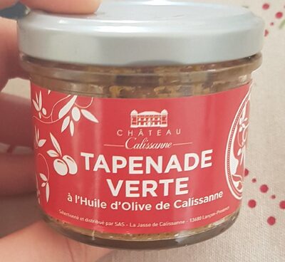 Tapenade verte à l'huile d'olive de Calissanne