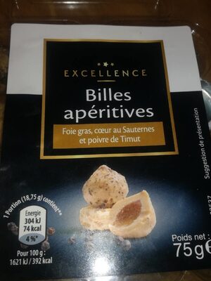 Billes apéritives