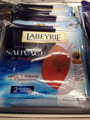 SAUMON SAUVAGE DU PACIFIQUE FUME AU BOIS DE HÊTRE