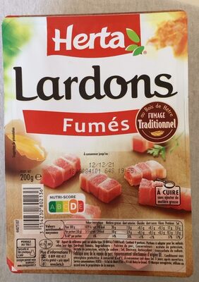 HERTA Lardons Fumés 200g