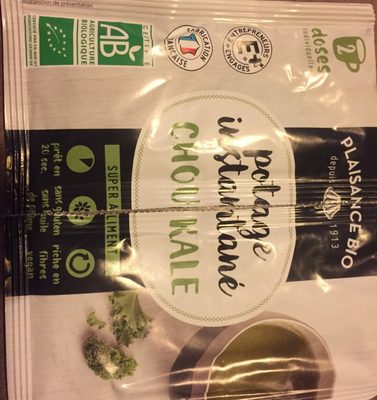 Potage instantane chou kale