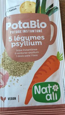 Potabio 5 légumes psyllium