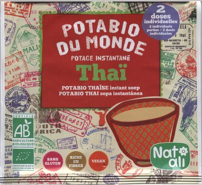 Potabio du monde - Potage Thaï