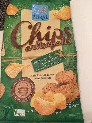 Chips artisanales romarin et sel marin