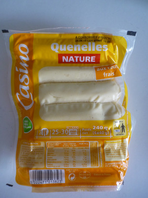 Quenelles nature