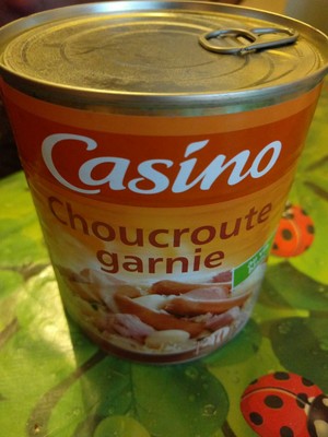 Choucroute garnie au vin blanc 800g