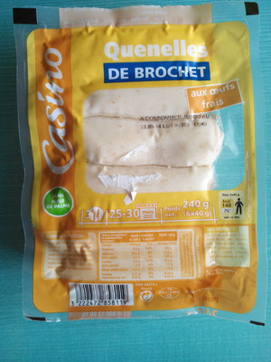 Quenelles Fraîches Brochet
