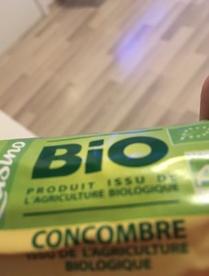 Concombre bio France pièce