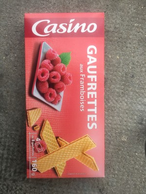 Gaufrettes aux Framboises