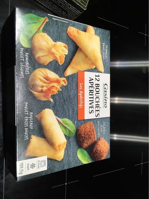 12 bouchées apéritives
