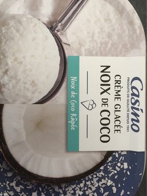 Crème glacée noix de coco - Noix de coco râpée