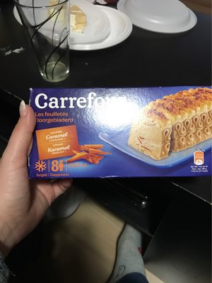 Caramel Avec feuilletage craquant