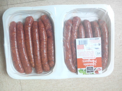 Véritable Merguez Boeuf & Mouton (x 12)