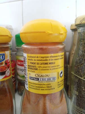 Piment de Cayenne moulu