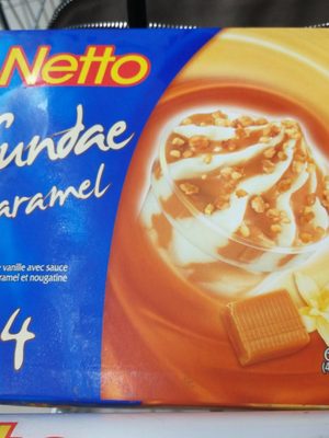 Sundae G caramel x4 - 150mL