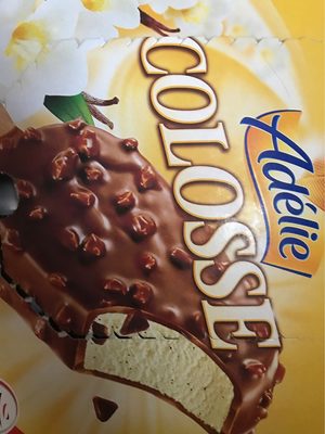 Colosse vanille (G) enrobage chocolat au lait - amandes x4 - 120mL