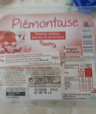 Piemontaise 500g