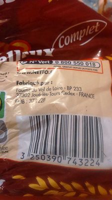 Extra moelleux complet 500g