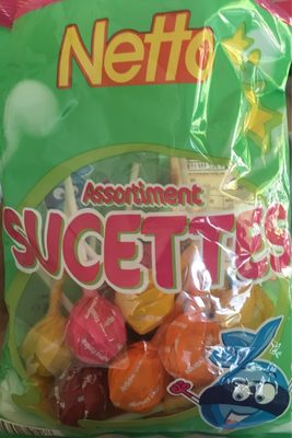 Assortiment de sucettes - 257g