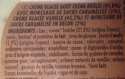 Vanille façon crème brûlée