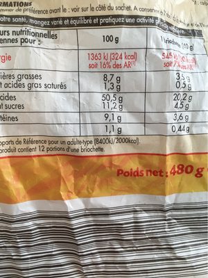 Briochettes *12 480g
