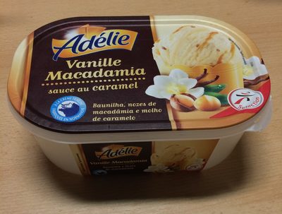 Bac vanille macadamia sauce au caramel (CG) - 900mL