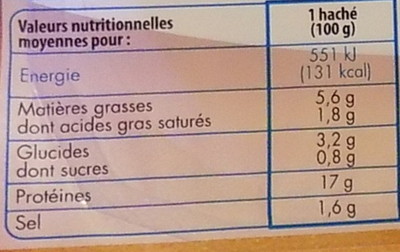 Hache de poulet 2x100g ranou
