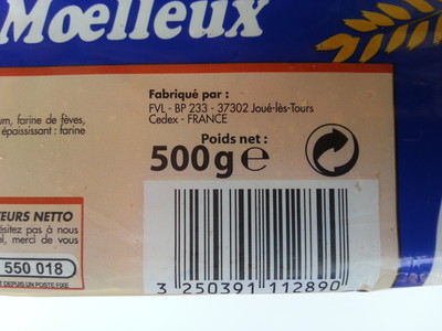 Extra moelleux nature 500g