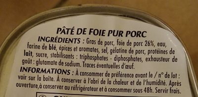 Pâté de foie - 1 kg