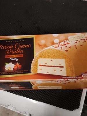 Bûche façon crème brûlée - vanille (G) - 1000mL