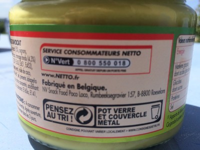 Sauce guacamole - 300g