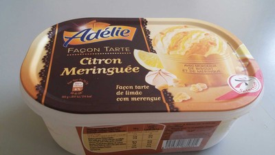 Bac façon tarte citron méringuée (CG) - 900mL