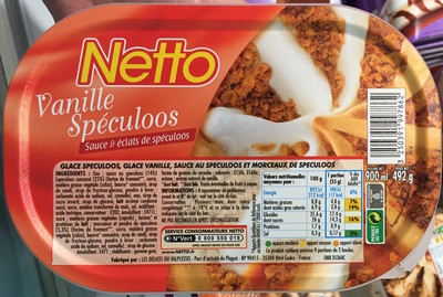 Bac vanille speculoos (G) - 900mL