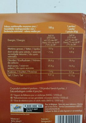 Coupe 4x125ml caramel beurre sale