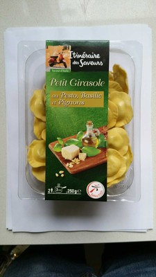TORTELLINI AU PESTO, BASILIC ET PIGNONS 250g