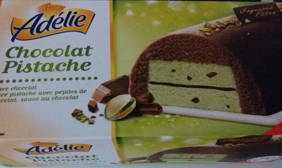 Bûche Glacée chocolat pistache