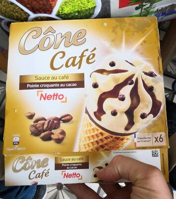 Cône café (G) sauce au café x6 - 120mL