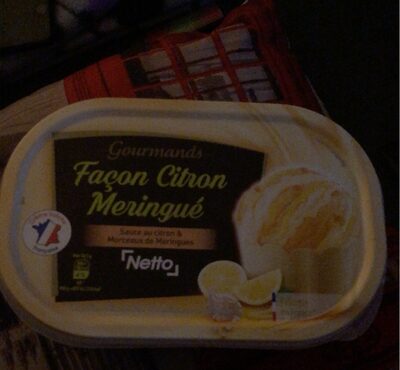 Bac façon tarte citron méringuée (CG) - 900mL