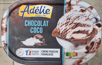 Glace chocolat coco
