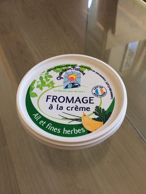 Fromage à tartiner, à dipper, à cuisiner à l'ail et aux fines herbes