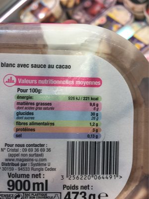 Crème glacée 3 chocolats