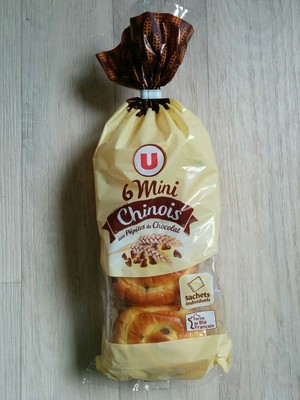 Mini chinois aux pépites de chocolat x6 - 300g