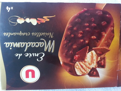 Bâtonnets glacés folie macadamia - x4 282g