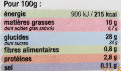 Bac crème glacée menthe choco - 500g