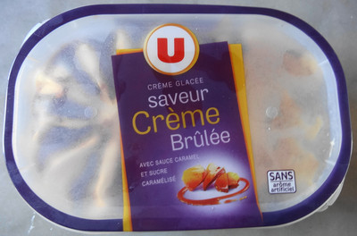 Bac crème glacée crème brûlée - 507g