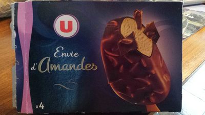 Bâtonnets glacés envie vanille amande - X4 263g