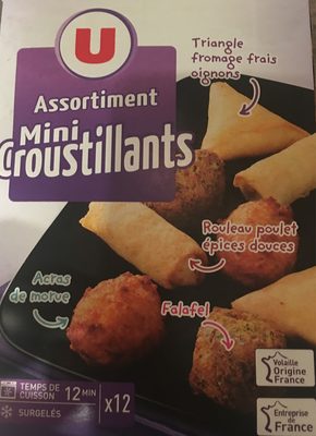 Assortiment de mini croustillants 185g