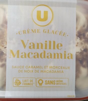 Bac crème glacée vanille macadamia - 509g